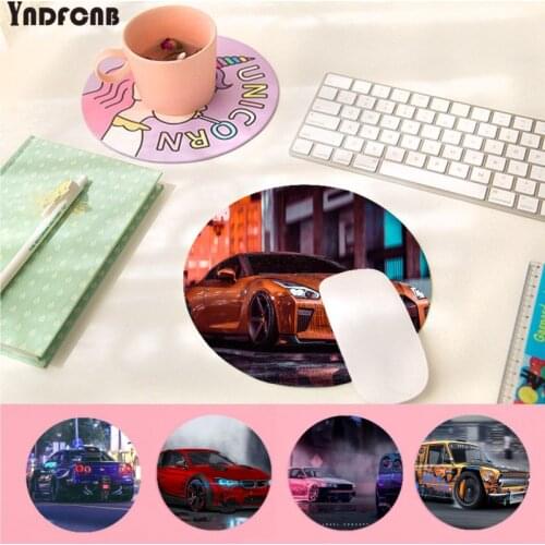 YNDFCNB New Design Cool Car Natural Rubber Gaming mousepad Desk Mat gaming Mousepad Rug For PC Laptop Notebook