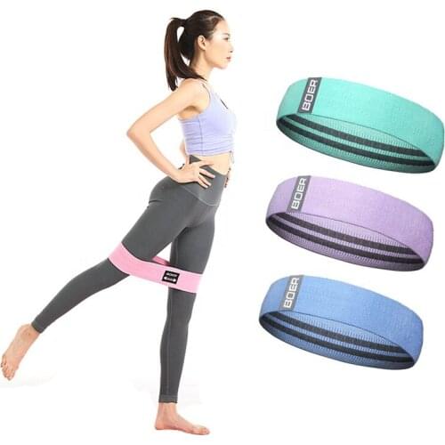 1PCS 120 Pounds Resistance Band Elastic Anti-slip Sports Yoga Band Rubber Hip Circle Loop Home Gym Workout Equipment Bands Glute