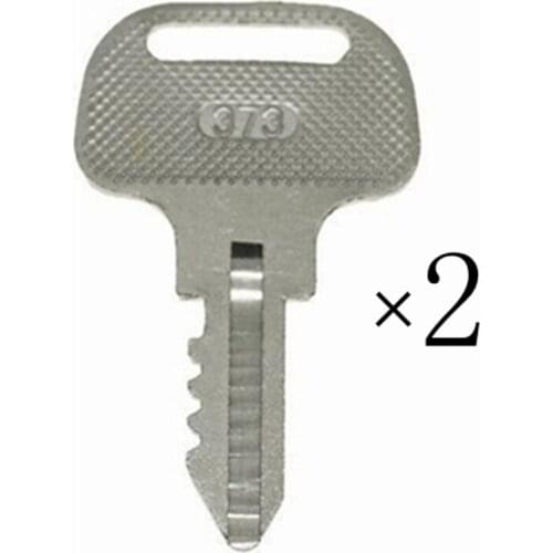 2X Front Mower Ignition Key 55364-41180 For Kubota F Series Marked 373
