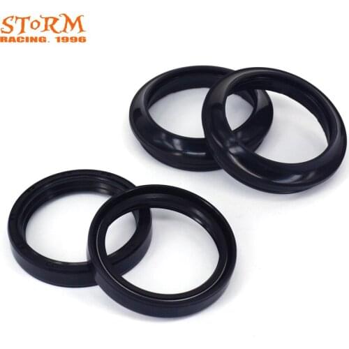 46*58*9.5/11.5 Front Fork Damper Oil Seal Dust seal For SUZUKI RM250 RMZ250 RM RMZ 250 2001 2002 2003 01 02 03 2001-2003 01-03
