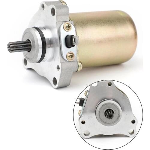 Areyourshop For Kawasaki KLX110L KLX 110L 2010-2020 BR125 BR 125 Z125 Pro 2016-2019 Engine Electric Starter Motor 9-Spline