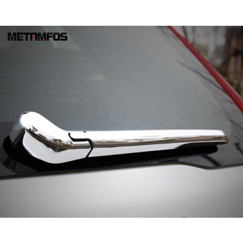 For Volvo XC60 XC 60 2018 2019 2020 Chrome Rear Window Wiper Cover Trim Windscreen Wash Strip Exterior Accessories Car Styling
