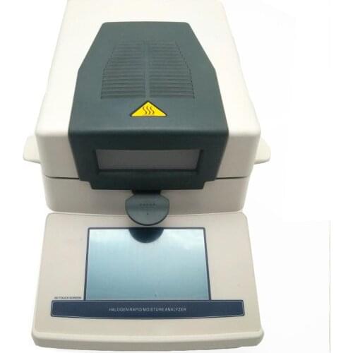 100MW-T Touch Screen Halogen Moisture Analyzer Meter With Capacity 110g Electronic Moisture Tester For Food Chemical Textile ect
