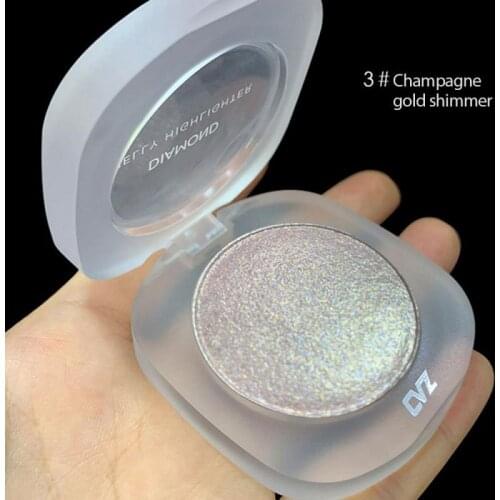 Highlighter Glitter Contouring Cosmetics Face Brighten Himmer Shiny Highlighter Powder Palette Bronzer Powder Maquillaje TSLM1