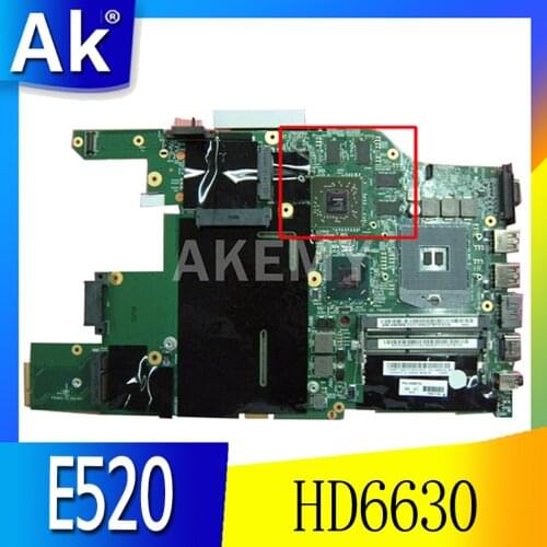 For Lenovo ThinkPad E520 notebook motherboard PGA988B HM65 GPU HD6630M DDR3 100% test work