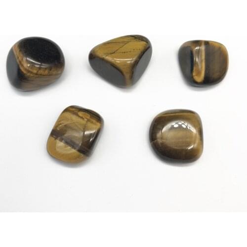 Natural Quartz Gravel Yellow Tiger Eye Stone Crystal Polished Specimen aquarium Healing Energy Stone Rock Mineral