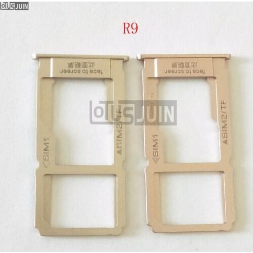 NEW for OPPO R9 SIM Card Tray Micro SD Card Holder Slot Adapter Replacement Repair Parts