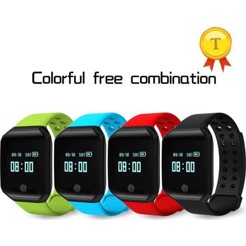 Pulse heart rate fitness man woman big screen smart bracelet Blood Pressure Watch tracker Sport Smartband waterproof wristband