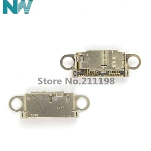 50Pcs/Lot Micro Usb Jack Famale Connector Mobile Phone Power Interface Charging Port For Note3 N9002 N9005 N9009 N9008V/S N9006