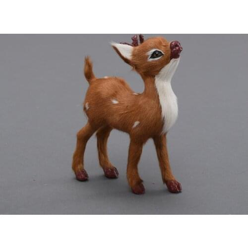 Christmas deer decor/ Lovely simuylated deer ideal as children gifts or Christmas Gift