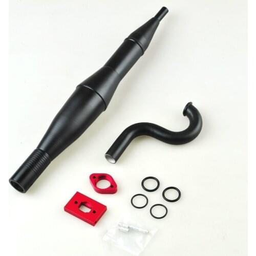 RC Water-cooled Exhaust Tuned Pipe Fit 23cc to 35cc Motor Engine Gas Marine Boat