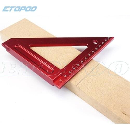 150MM Aluminum alloy triangle ruler Universal angle ruler Woodworking measuring tool