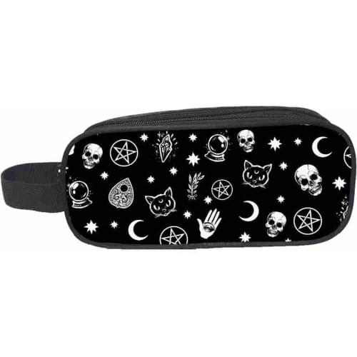 The Witching Hour Handbags Customized Cat Women Men Teenagers Boys Girls Kid Toddler School Casual Pencil case Tote Bag Pouch