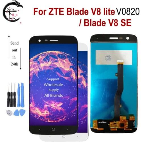 5" LCD For ZTE Blade V8 lite V0820 LCD V8 SE Display Screen Touch Sensor Digitizer Assembly v8lite Display Replacement V8se LCD