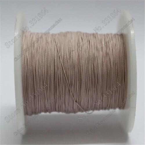 0.1x100 strands,(20m /pc) Mine antenna Litz wire,Multi-strand polyester silk envelope braided multi-strand wire