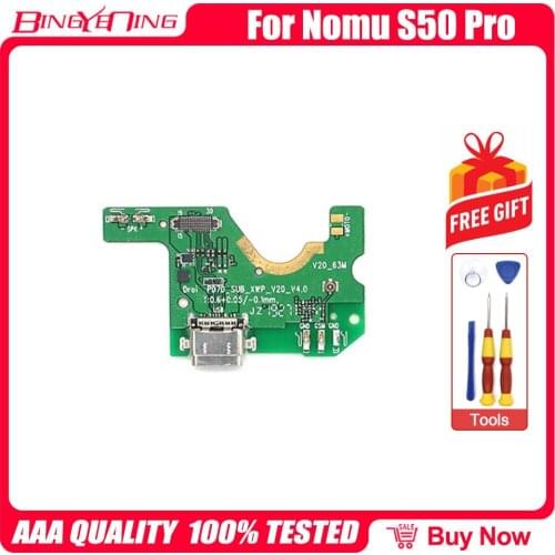 100% New Original Charging Port Board USB Board Micphone Repair Accessories Parts For Nomu S50 Pro Cellphone