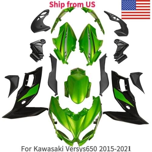 2016 2017 2018 Versys650 Motorcycle Painted Full Fairing Bodywork Injection Panel Cowl Kit for Kawasaki Versys 650 2015-2020