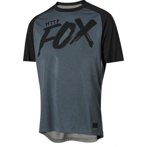 2021 HTTP Fox Motorcycle Mountain Bike Team Downhill Jersey MTB Offroad MX Bicycle Locomotive Shirt Cross Country Mountain Bike