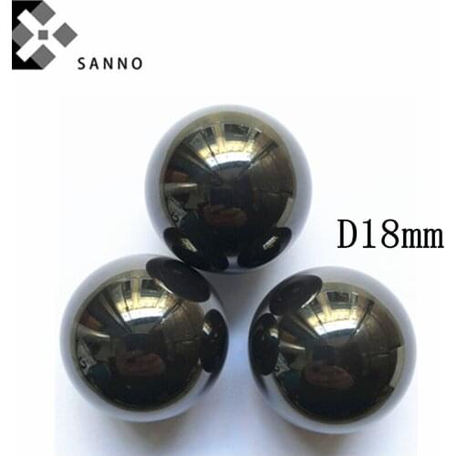 5pcs/pack Precision ceramic balls D18mm G5 grade Si3N4 silicon nitride grinding ceramic ballls solid beads for bearing and valve