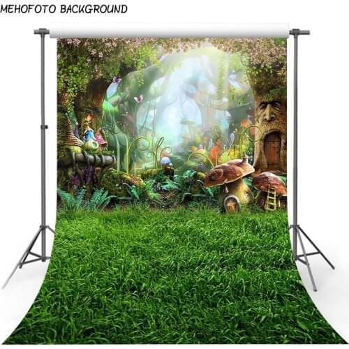 5X7ft Art fabric photography backdrops fairy tale dreamlike nature forest backdrop vinyl fotografia backgrounds for photo studio