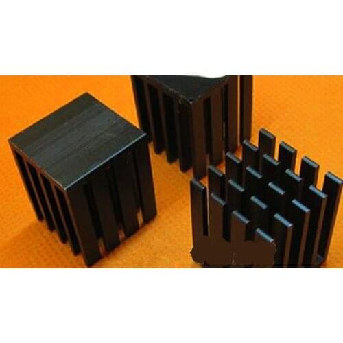 Free Shipping!!! Aluminum 19 * 24 * 19mm heatsink / IC chip heat sink / with gum paste module sensor /Electronic Component
