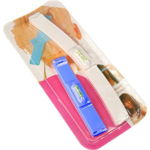 Brainbow 1 Set New Women Girl Hair Trimmer Fringe Cut Tool Clipper Comb Guide For Cute Hair Bang Level Ruler Hair Accessories