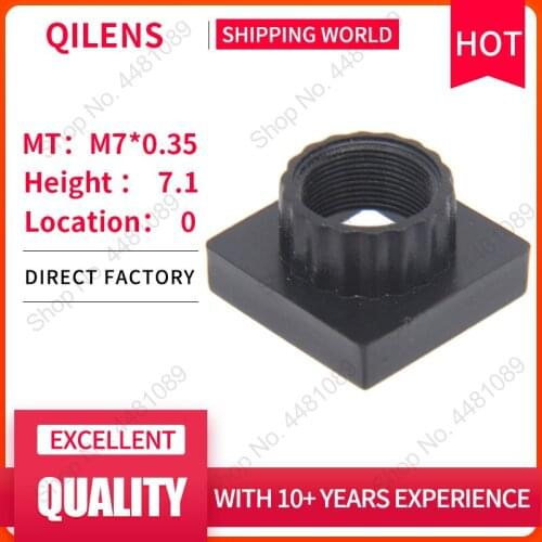 M7 Lens holder Height 7.1mm Lens Mount and M7 lens support for cctv camera PCB IP Board adapter connector