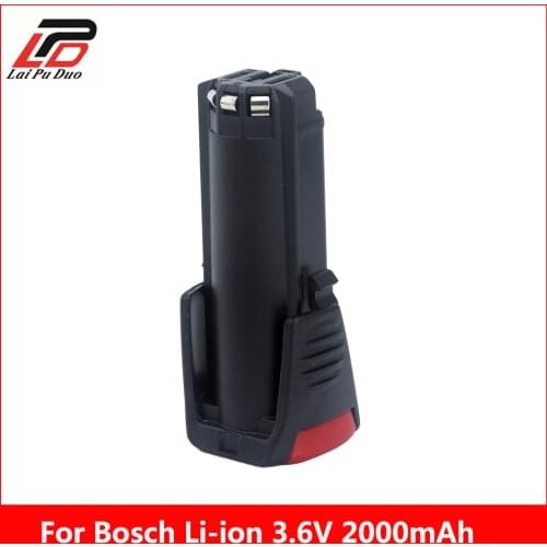 For BOSCH 3.6v 2.0Ah Li-ion tool battery 2607335062 SKIL 2040 2072 2131 221101 2236 2237 2273 2607336242 For Bosch GSR PRODRIVE