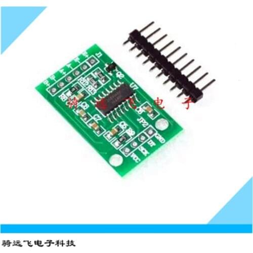 HX711 module/weighing pressure sensor dedicated 24-bit precision AD module/microcontroller