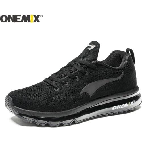 ONEMIX 2021 Men Air Cushion Running Shoes Sneakers Breathable Mesh Outdoor Athletic Walking Jogging zapatos de tenis hombre