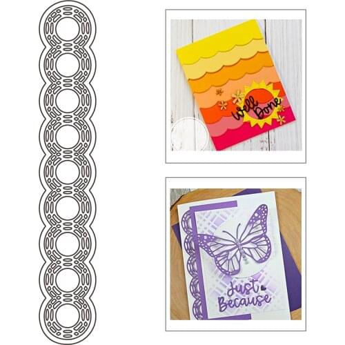 2021 New Frame Nesting Layered Metal Cutting Dies For DIY Craft Making Greeting Card Album Paper Scrapbooking No Clear Stamp Set