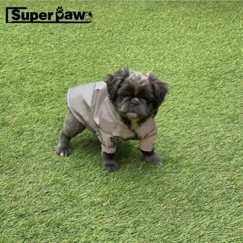 New Arrival Pet Dog Reflective Jacket Outdoor Waterproof Clothes Puppy Hoodie Coat French Bulldog for Small Medium Dogs HNC06