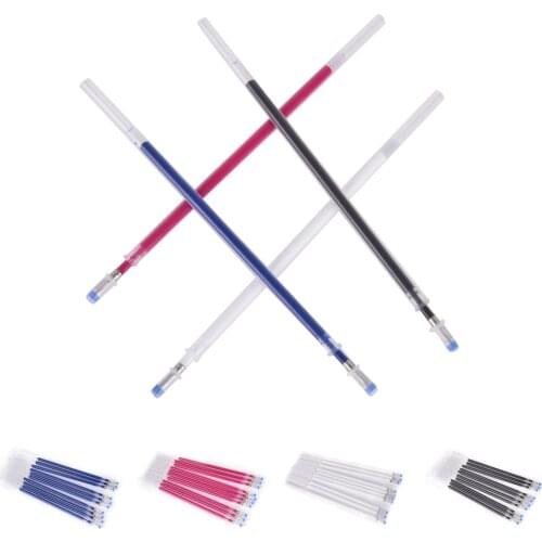 Wholesale 10PCS/Lot Water Erasable Pen Refills Writing Point Red/White Ink Refill Replacement for Ballpoint Pens and Gel Pens