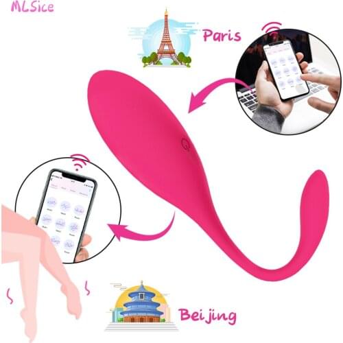 Sex Toys Bluetooth Dildo Vibrator for Women Wireless APP Remote Control Vibrator Wear Vibrating Panties Toys for Couple Sex Shop