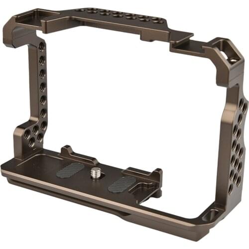 Camera Cage Video Rig with 1/4-Inch Threads Replacement Camera Case for Sony A7R III/ A7II/ A7III/A7M3/AR3/A7III