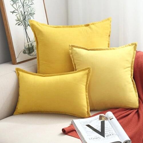 Modern Luxury Pillowcase Suede Fabric Pillow Cover High-grade Flannelette Pillow Case 45*45cm Cover For Pillow funda almohada