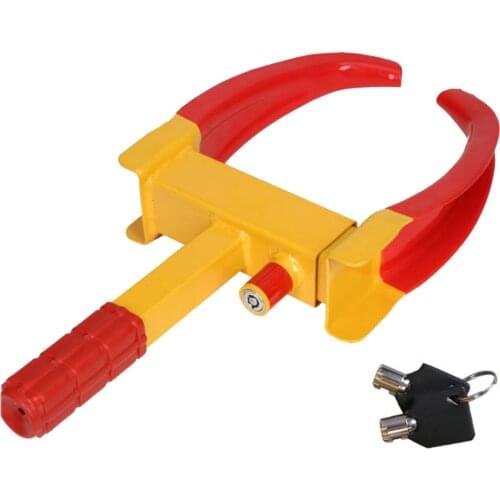 Heavy Duty Car Wheel Lock Clamp Boot Tire Claw Trailer Car Truck ATV RV Golf Carts Automotive Boat Trailers Anti Theft Lock