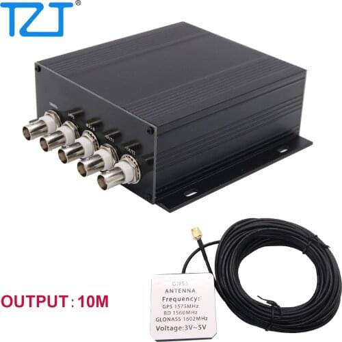TZT NTP Time Server GPSDO GPS Disciplined Oscillator Clock w/10MHz Output For GPS Beidou GLONASS GALILEO