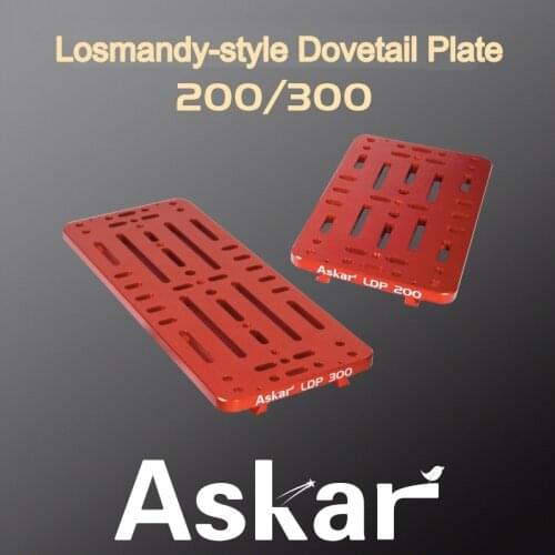 SharpStar Askar Losmandy-style Universal Multi-Functional Dovetail Plate 200mm 300mm