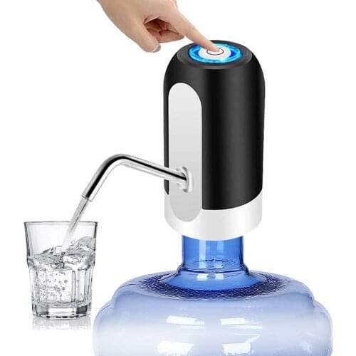 Automatic Electric Water Pump Portable Household Dispener Outdoor Picnic Mini Bottled Drinking Dispener USB Charging
