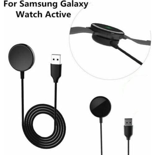 For Samsung Galaxy Watch Active Smart Watch Wireless Charger For Samsung Galaxy Watch Active 2 R500 R820 R830 Wireless Charger