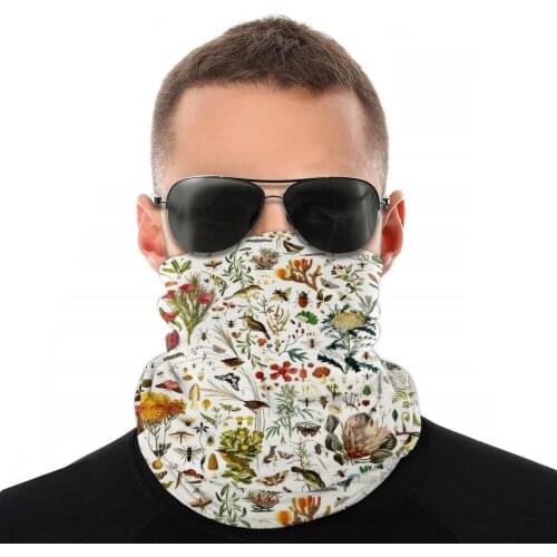 Biology Australia Scarves Half Face Mask Unisex Halloween Tube Mask Balaclava Bandanas Dustproof Headwear Outdoor Camping