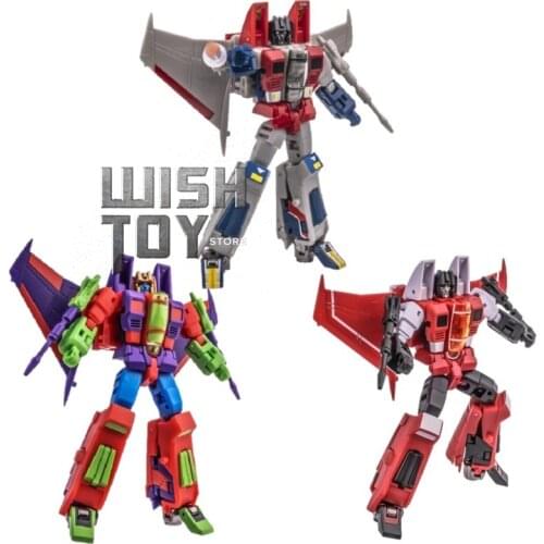 Newage Transformation NA H13EX Starscream H15R Redwing H14B Mirroring Thundercracker Seeker G1 Small Scale Action Figure Toys