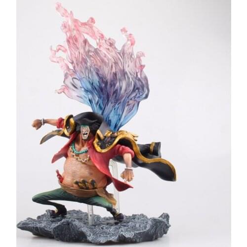 One Piece Black Beard Action Figure 1/6 scale painted figure Fighting Ver. Marshall D Teach PVC figure Toy Brinquedos Anime 26CM