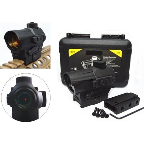 FIRECLUB Hunting Red Dot Sight 1.5 MOA Mini Red Dot With 20mm Riser Mount Rifle Scope Hunting Optik For Air Rifle Optics