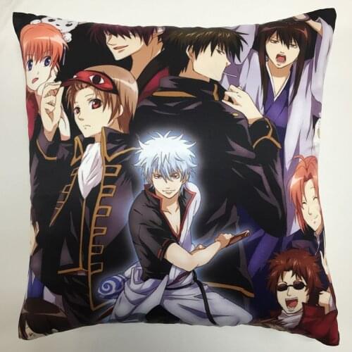 Gintama Gin Tama Anime Two Side Pillowcases Hugging Pillow Cushion Case Cover Otaku Cosplay Gift New 176