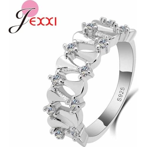 Good Sale Wide Fashion Hollow Finger Rings Carved 925 Sterling Silver Jewelry for Women Female Size 7 8 Free Ship