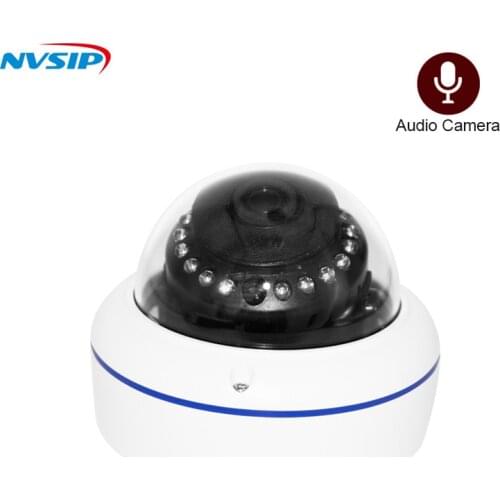H.265 Audio 5MP 3MP 2MP Vandal-Proof IP Camera Infoor Video Dome CCTV Security IP Camera Onvif P2P RTSP Motion Detection