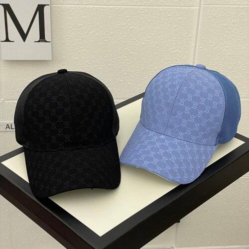 Ladies Net Caps Summer Fashion Letters Wild Cap Mens Outdoor Street Hip-hop Hat 2021 Best-selling Couple Baseball Hats