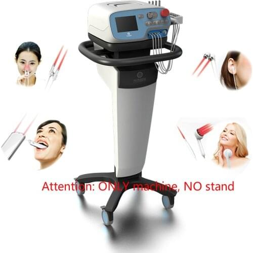 Multifunction Cold Laser Pain Management 808nm 650nm lllt Pain Reliever Oral Ulcer/Tinnitus/Rhinitis for Clinic Use GD56-T